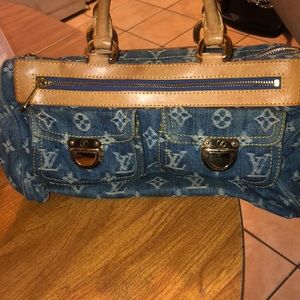 Louis Vuitton Denim Purse